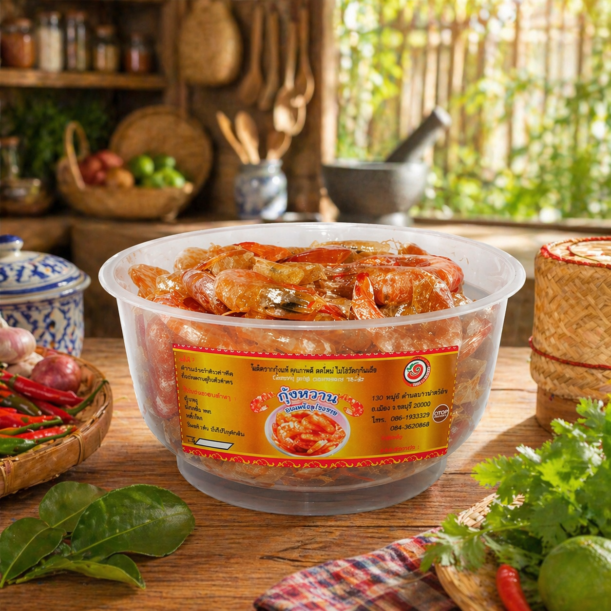 น้ำพริกกุ้งหวาน แม่อรวรรณ น้ำพริกกุ้งหวาน แม่อรวรรณ