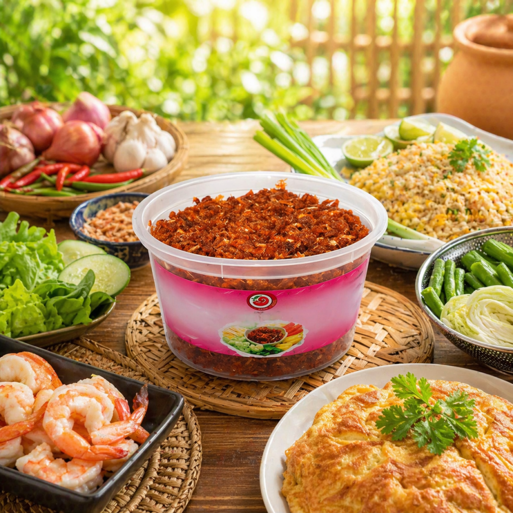 น้ำพริกกุ้งสูตรเผ็ดมาก png